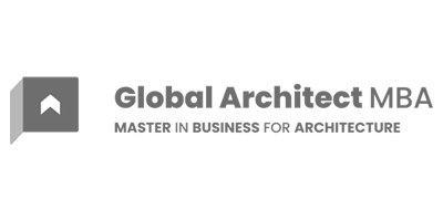 logo global architect mba horizontal. cliente akamai estrategia marketing digital